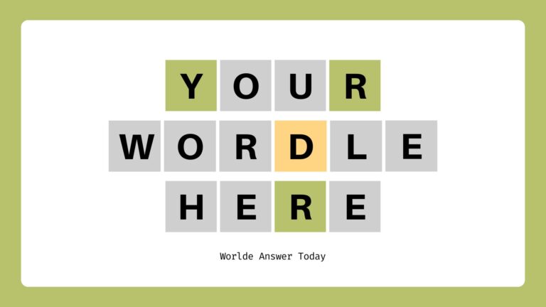 Wordle Answer today
